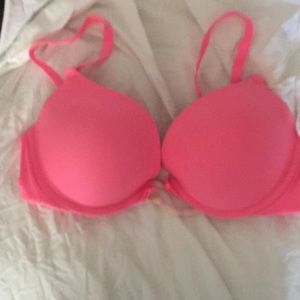 Pink bra